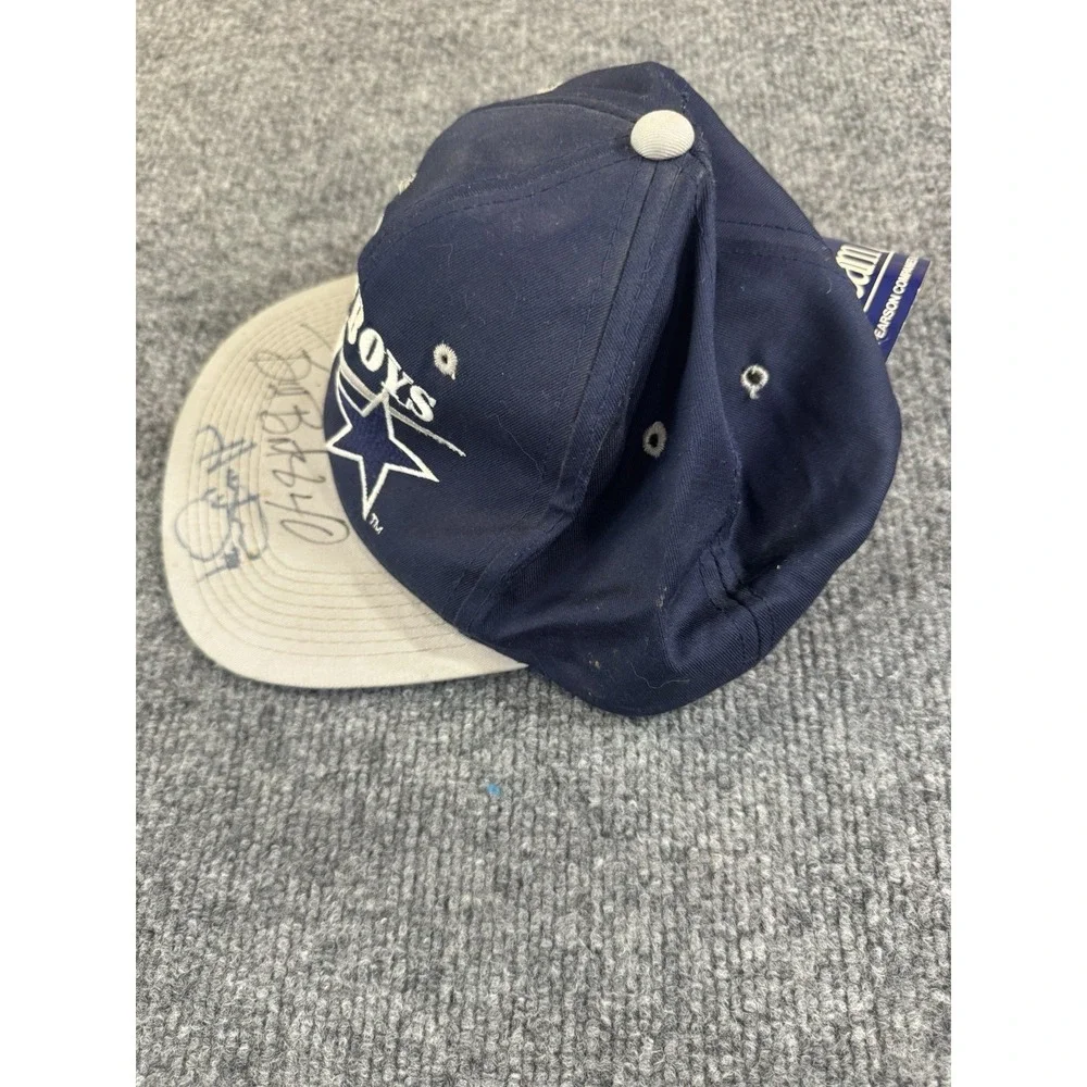 Bill Bates Signed Hat Cap Autographed Dallas Cowboys